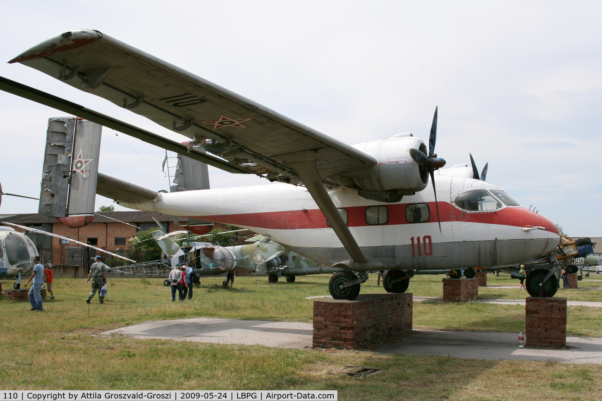 110, Antonov An-14A C/N 003308, Bulgarian Museum of Aviation, Plovdiv-Krumovo (LBPG).