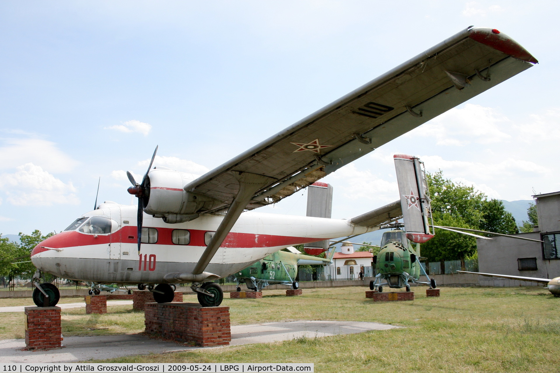 110, Antonov An-14A C/N 003308, Bulgarian Museum of Aviation, Plovdiv-Krumovo (LBPG).