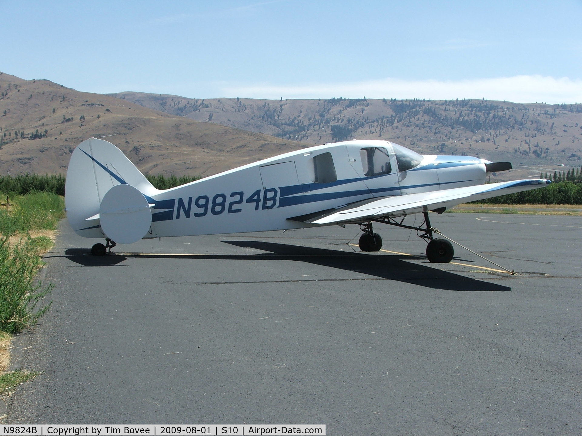 N9824B, 1958 Bellanca 14-19-2 Cruisair Senior C/N 4076, Beautiful ship