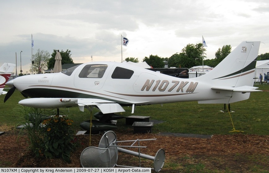 N107KM, Cessna LC41-550FG C/N 411131, EAA Airventure 2009