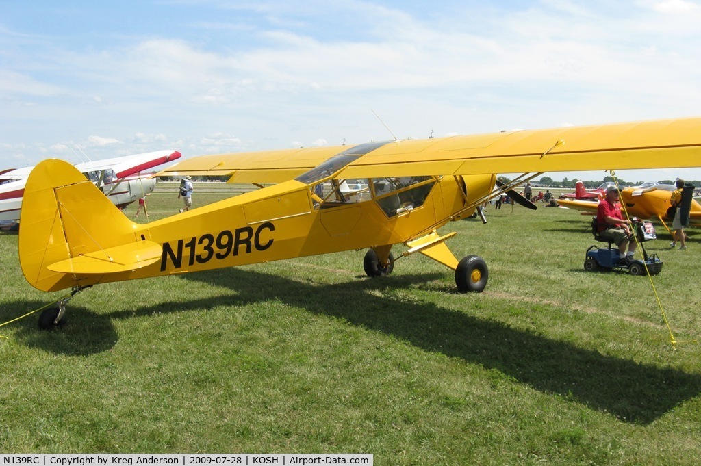 N139RC, Piper PA-18 Replica C/N TC0804047, EAA Airventure 2009
