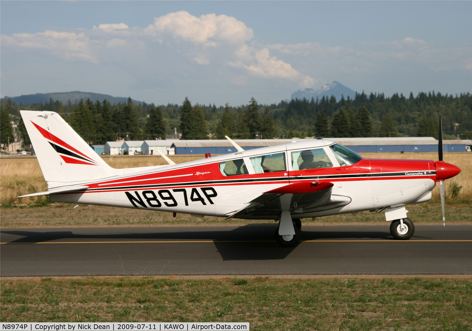 N8974P, 1966 Piper PA-24-260 C/N 24-4432, KAWO