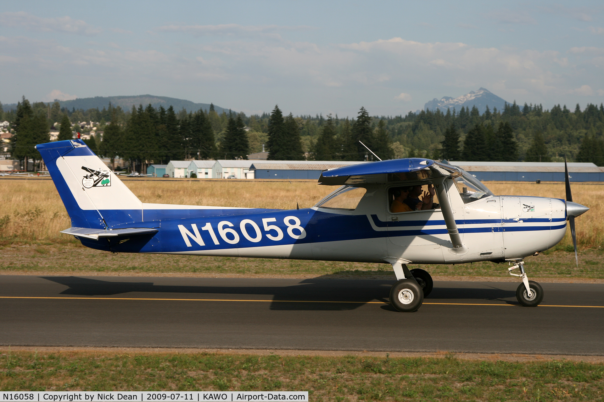 N16058, 1972 Cessna 150L C/N 15073448, KAWO