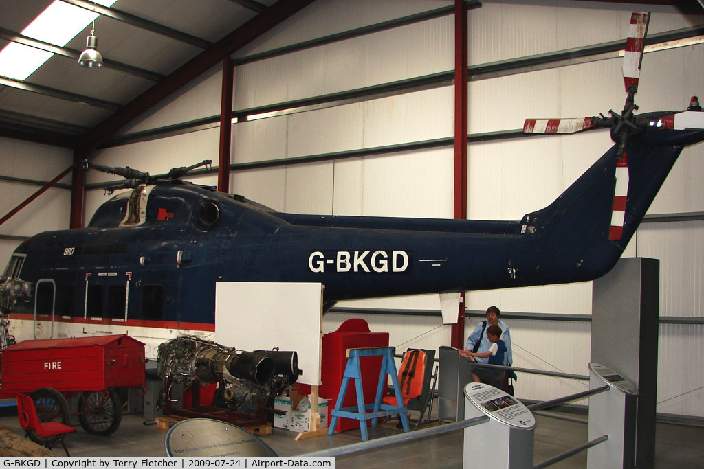 G-BKGD, 1982 Westland WG-30-100 C/N 002, Westland WG30-100 - Exhibited in the International Helicopter Museum , Weston-Super Mare , Somerset , United Kingdom