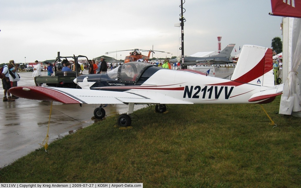 N211VV, 2005 Indus Aviation T-211 Thorpedo C/N 017S, EAA Airventure 2009