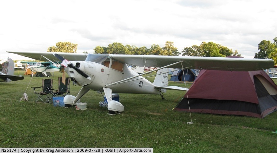 N25174, 1939 Luscombe 8A Silvaire C/N 1098, EAA Airventure 2009