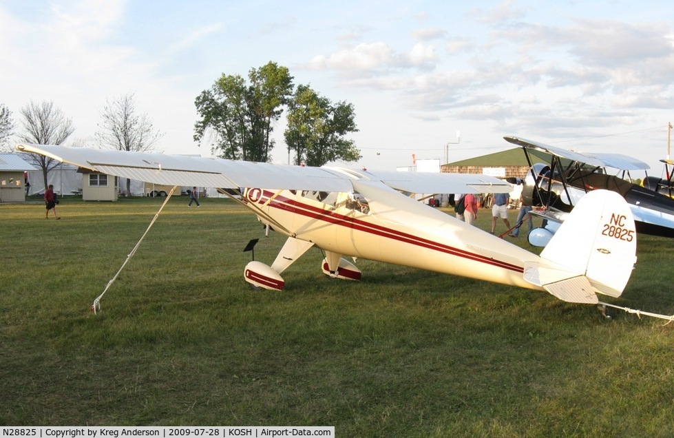N28825, 1940 Luscombe 8C Silvaire C/N 1567, EAA Airventure 2009