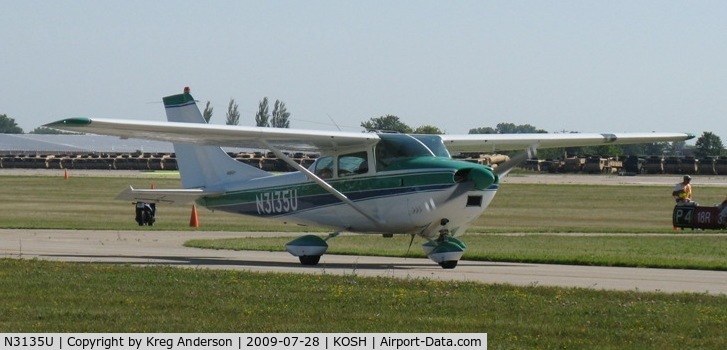 N3135U, 1962 Cessna 182F Skylane C/N 18254535, EAA Airventure 2009