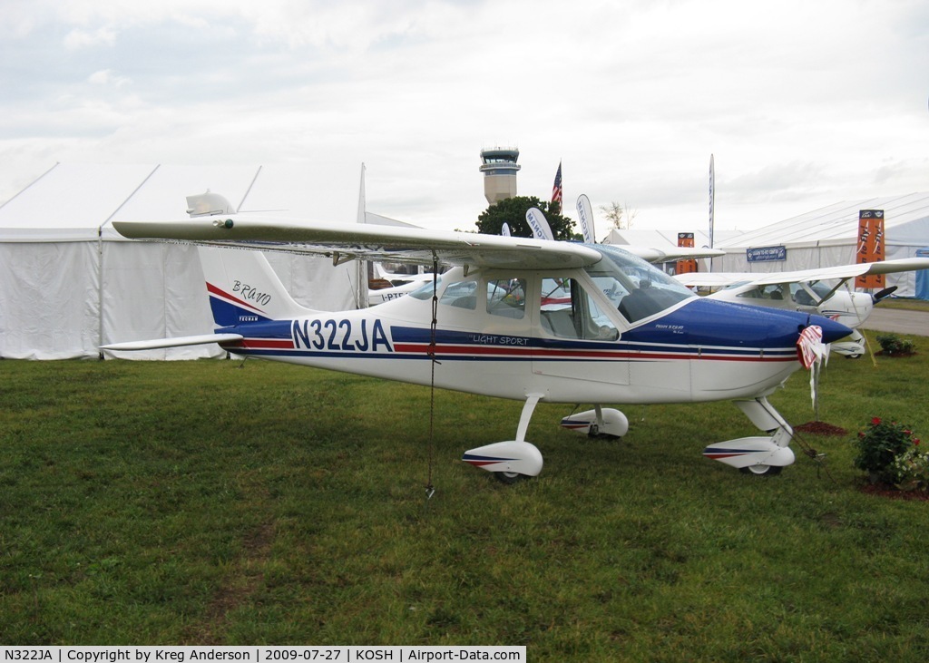 N322JA, 2008 Tecnam P-2004 Bravo C/N 127, EAA Airventure 2009