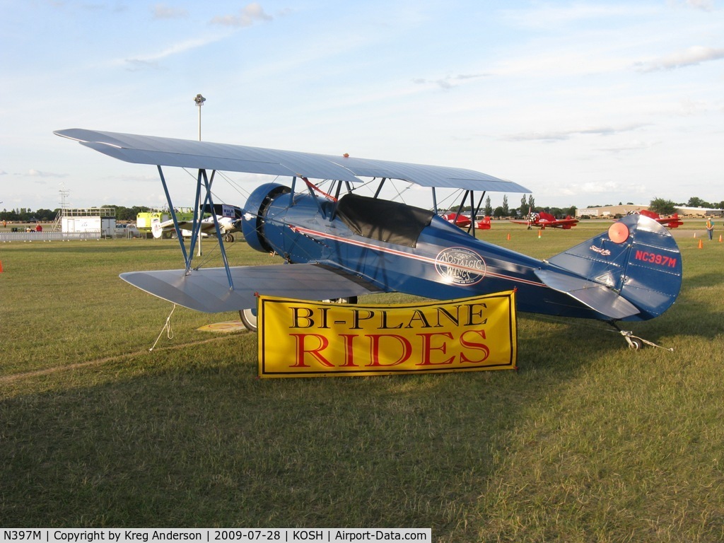 N397M, 1929 Curtiss-Wright Travel Air E-4000 C/N 1317, EAA Airventure 2009
