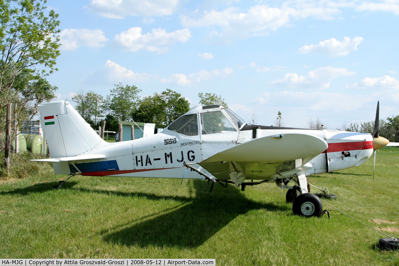HA-MJG, 1978 Piper PA-36-300 Pawnee Brave C/N 36-7860088, Siófok-Kiliti,Papkutapuszta agricultural airport and take-off field