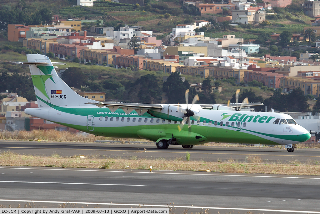 EC-JCR, 1995 ATR 72-212A C/N 468, Binter Canarias ATR72