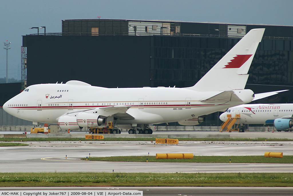 A9C-HAK, 1987 Boeing 747SP-Z5 C/N 23610/676, Bahrain Amiri Flight Boeing 747SP-Z5