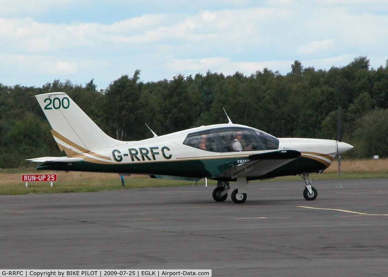 G-RRFC, 2001 Socata TB-20 GT C/N 2053, HEADING TOWARDS RWY 25