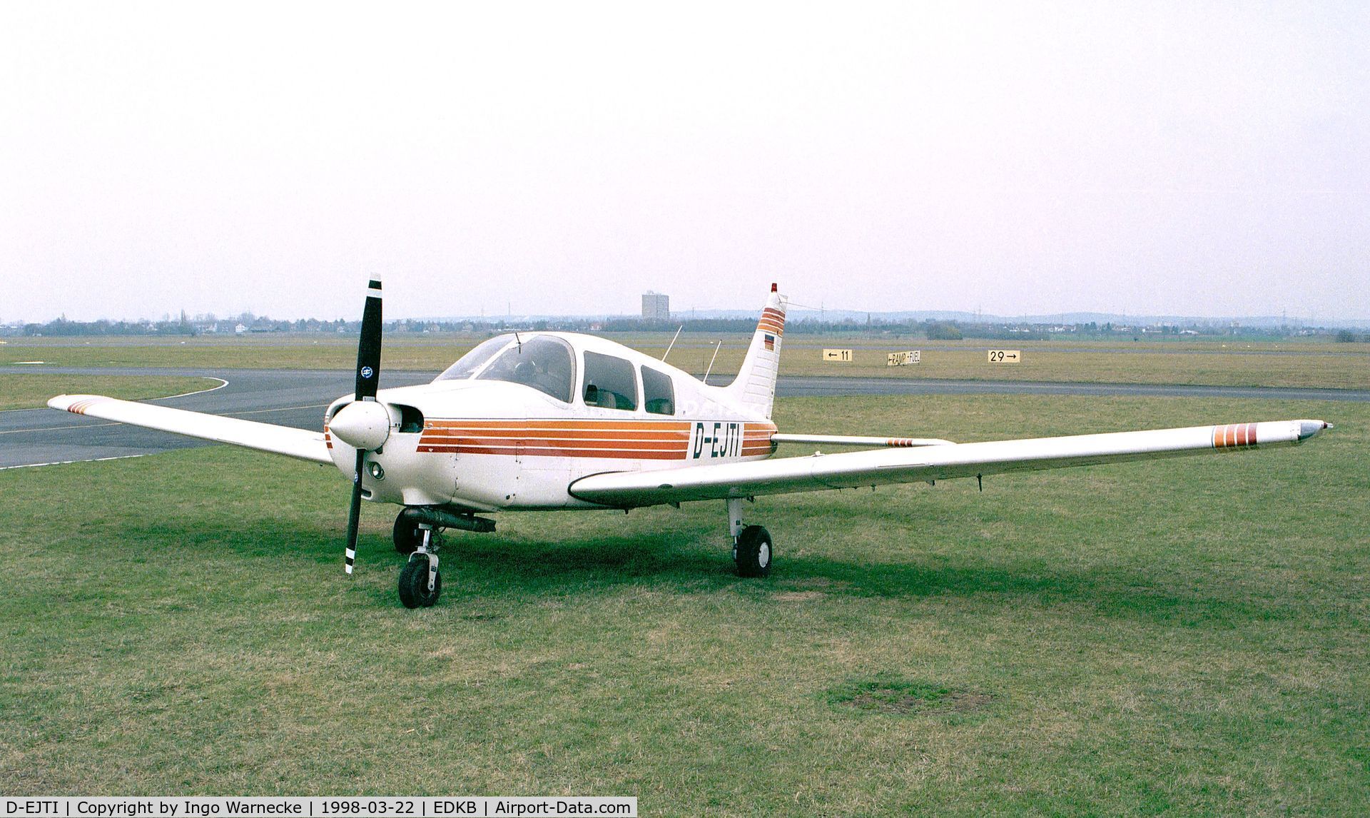 D-EJTI, Piper PA-28-161 C/N 2841308, Piper PA-28-161 Cadet at Bonn-Hangelar airfield