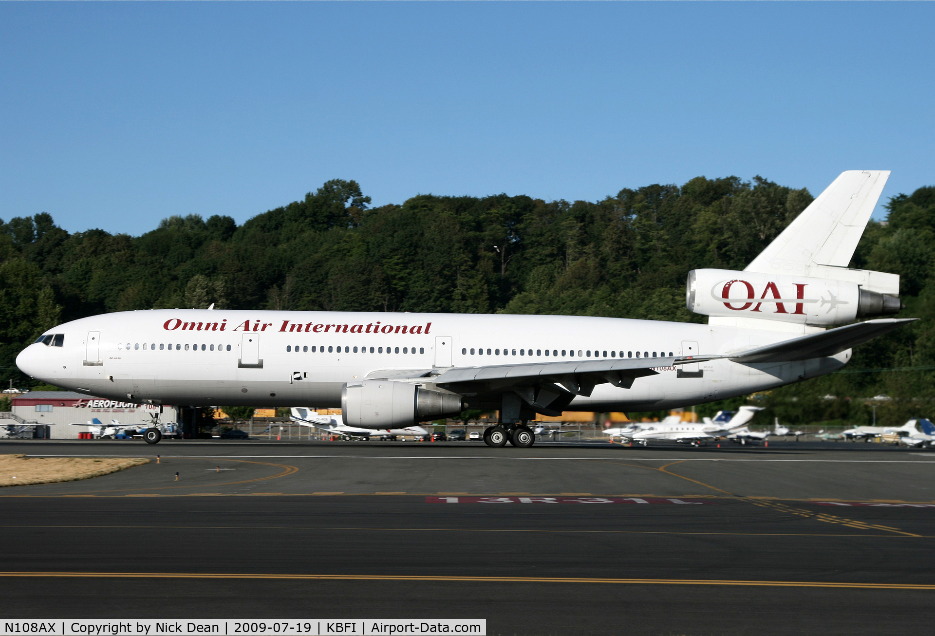 N108AX, 1975 McDonnell Douglas DC-10-30 C/N 47927, KBFI