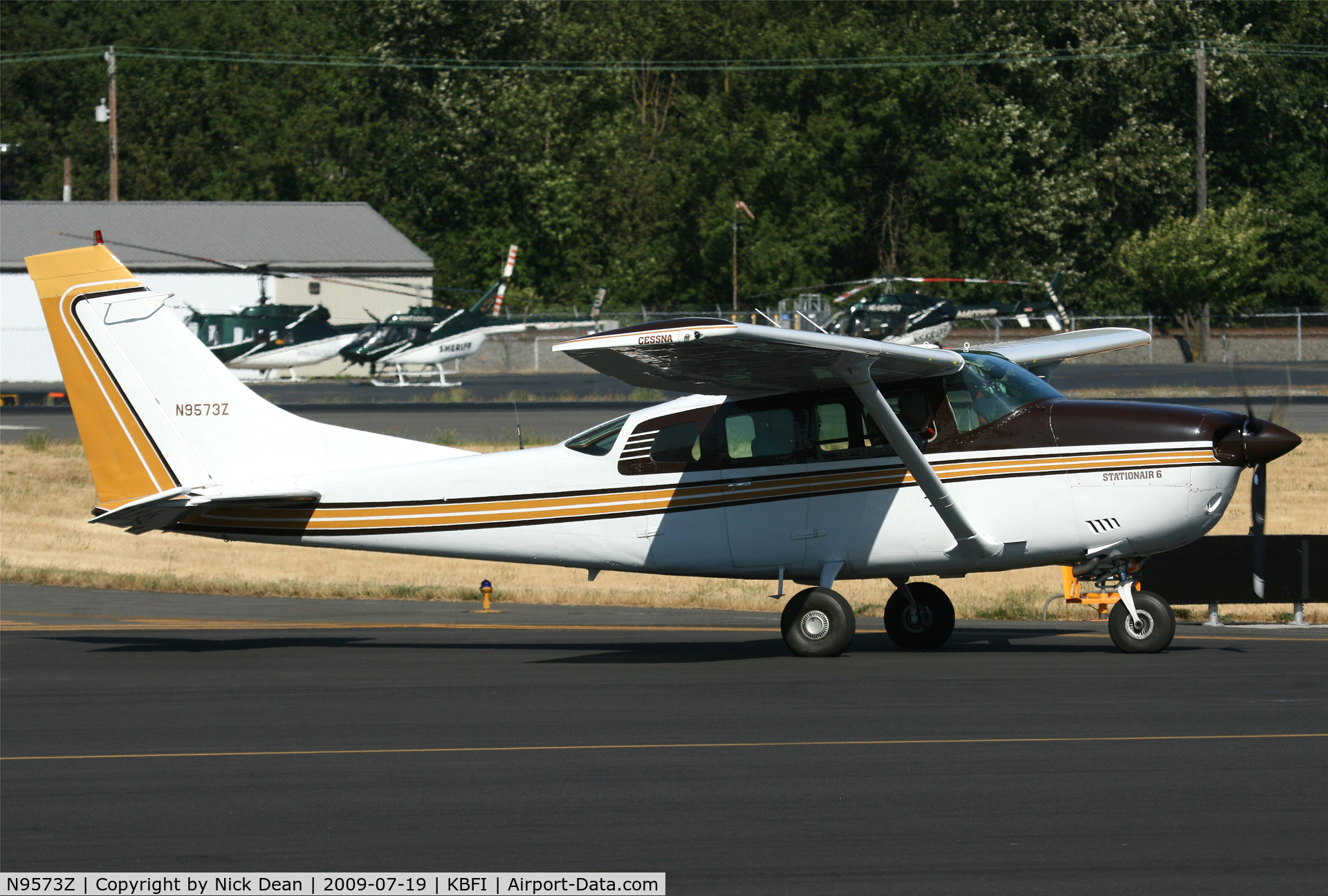 N9573Z, 1981 Cessna U206G Stationair C/N U20606549, KBFI
