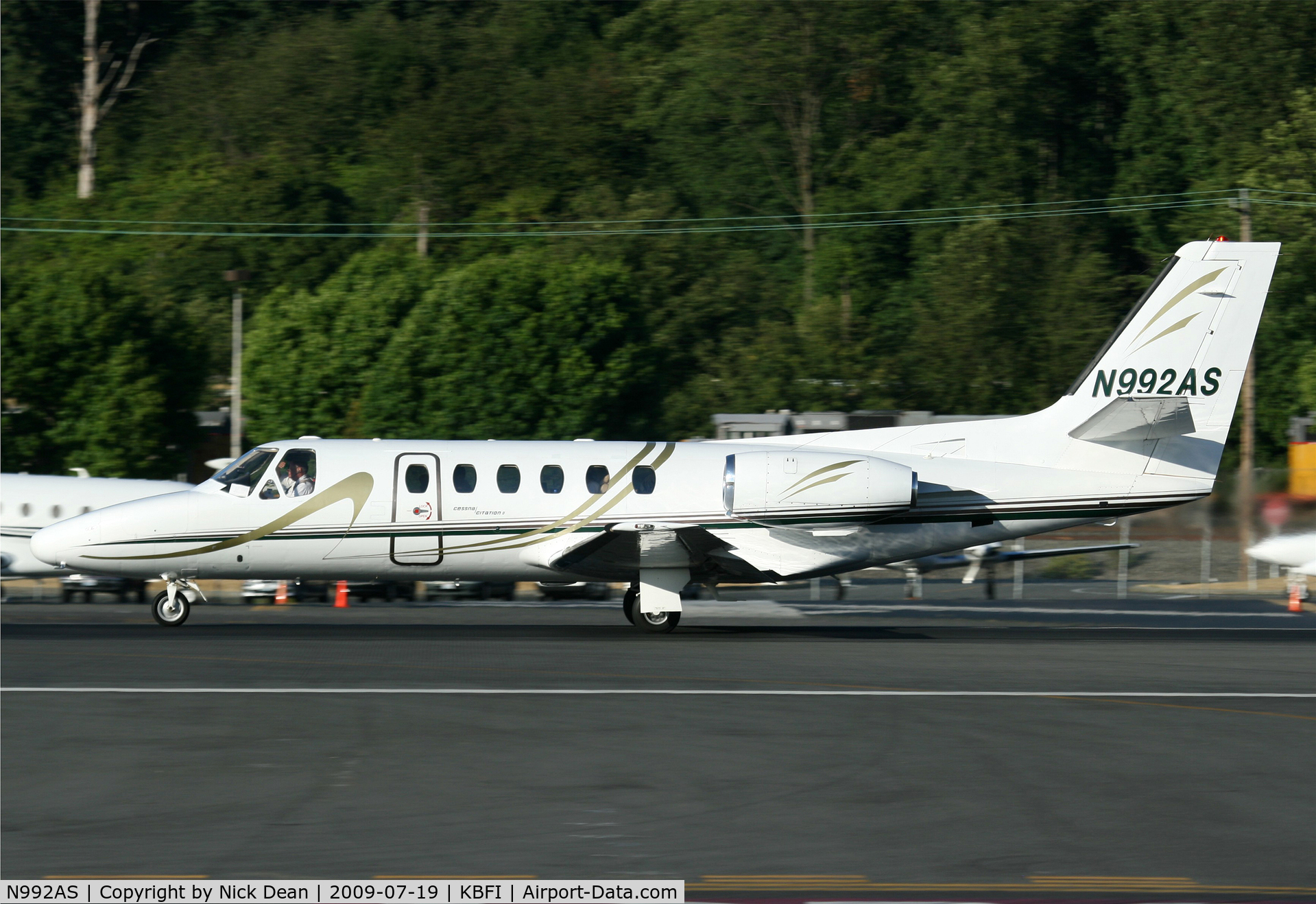 N992AS, 1979 Cessna 550 Citation II C/N 550-0338, KBFI