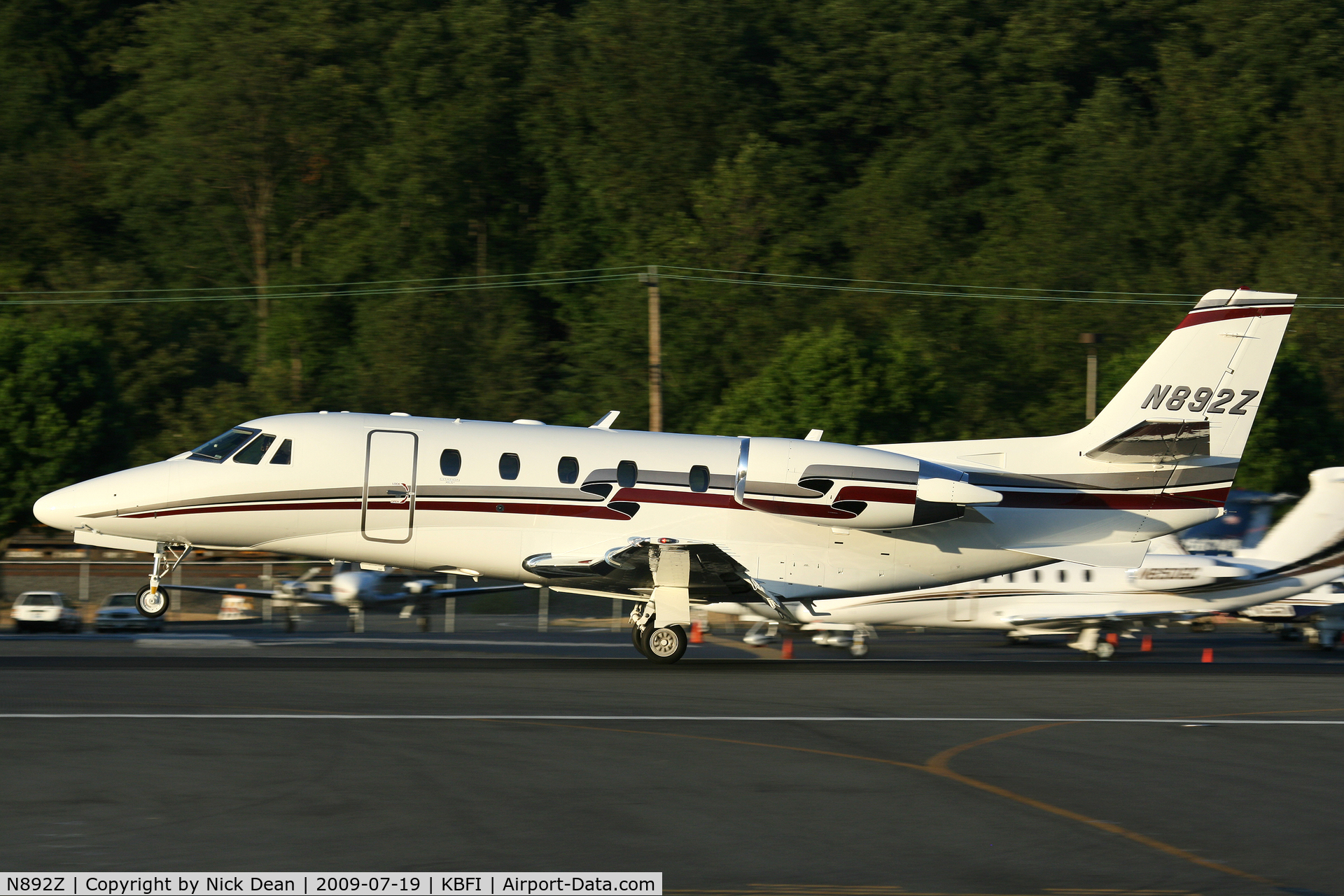 N892Z, Cessna 560 Citation XLS+ C/N 560-6007, KBFI