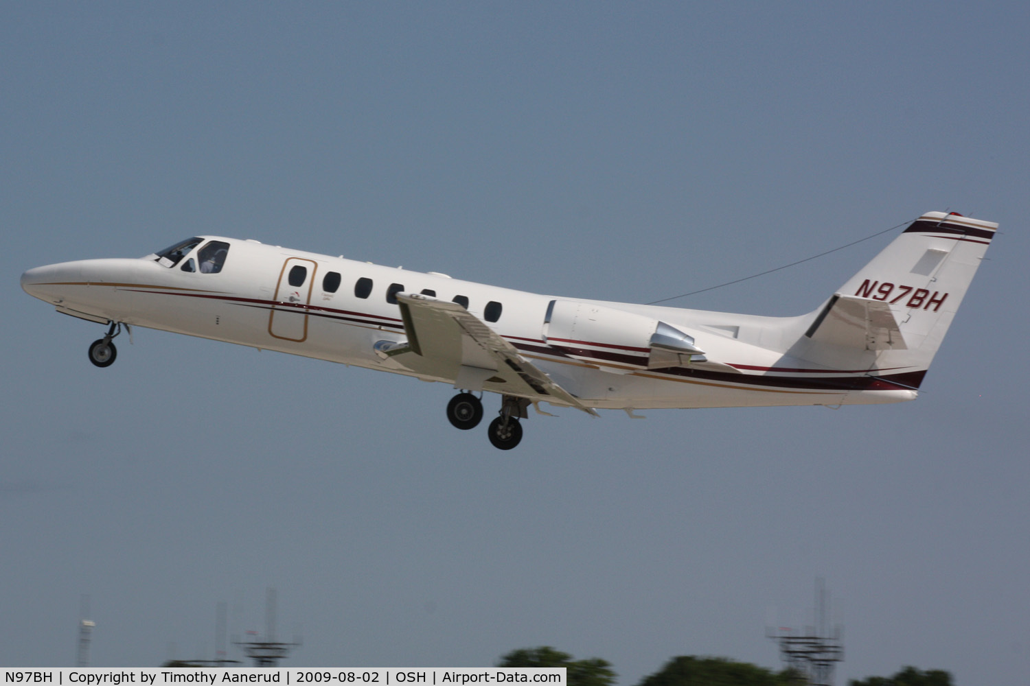N97BH, Cessna 560 Citation V C/N 560-0290, Cessna 560, c/n: 560-0290