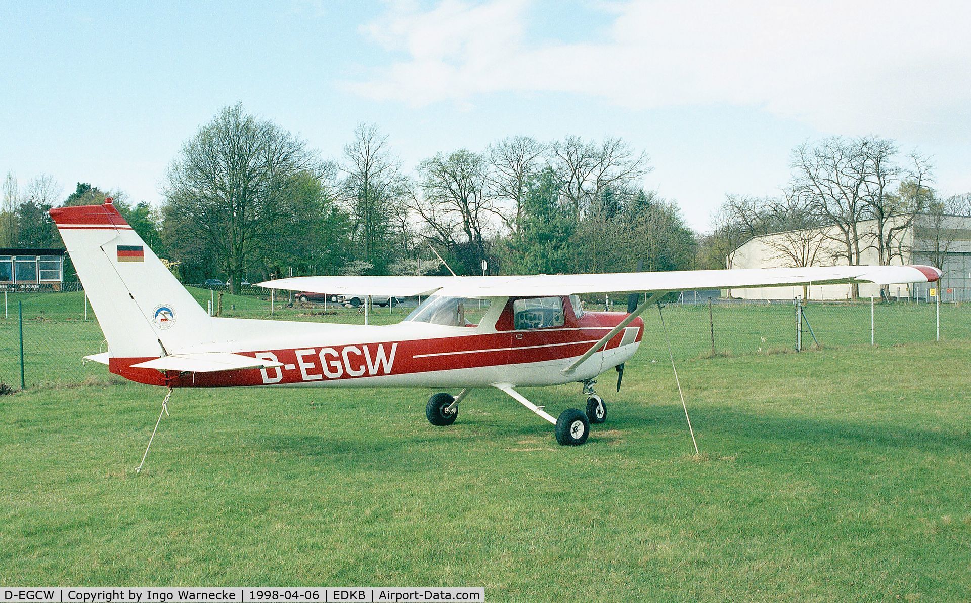D-EGCW, Reims F152 C/N 1691, Cessna (Reims) F152 at Bonn-Hangelar airfield
