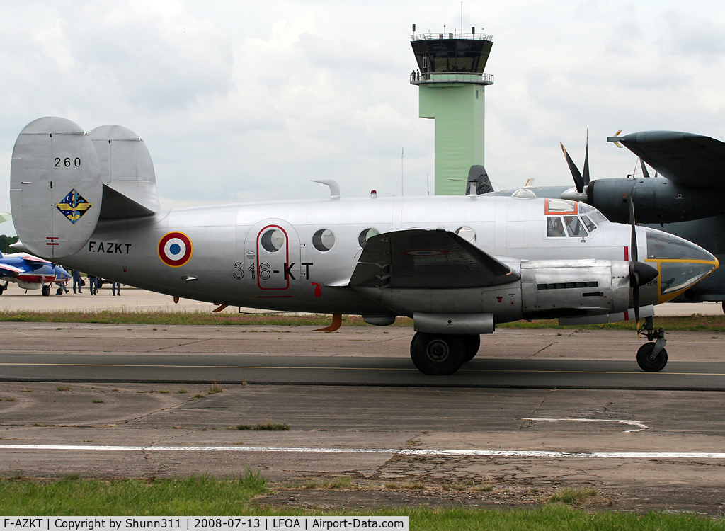 F-AZKT, 1954 Dassault MD-311 Flamant C/N 260, Used as a demo during LFOA Airshow 2008