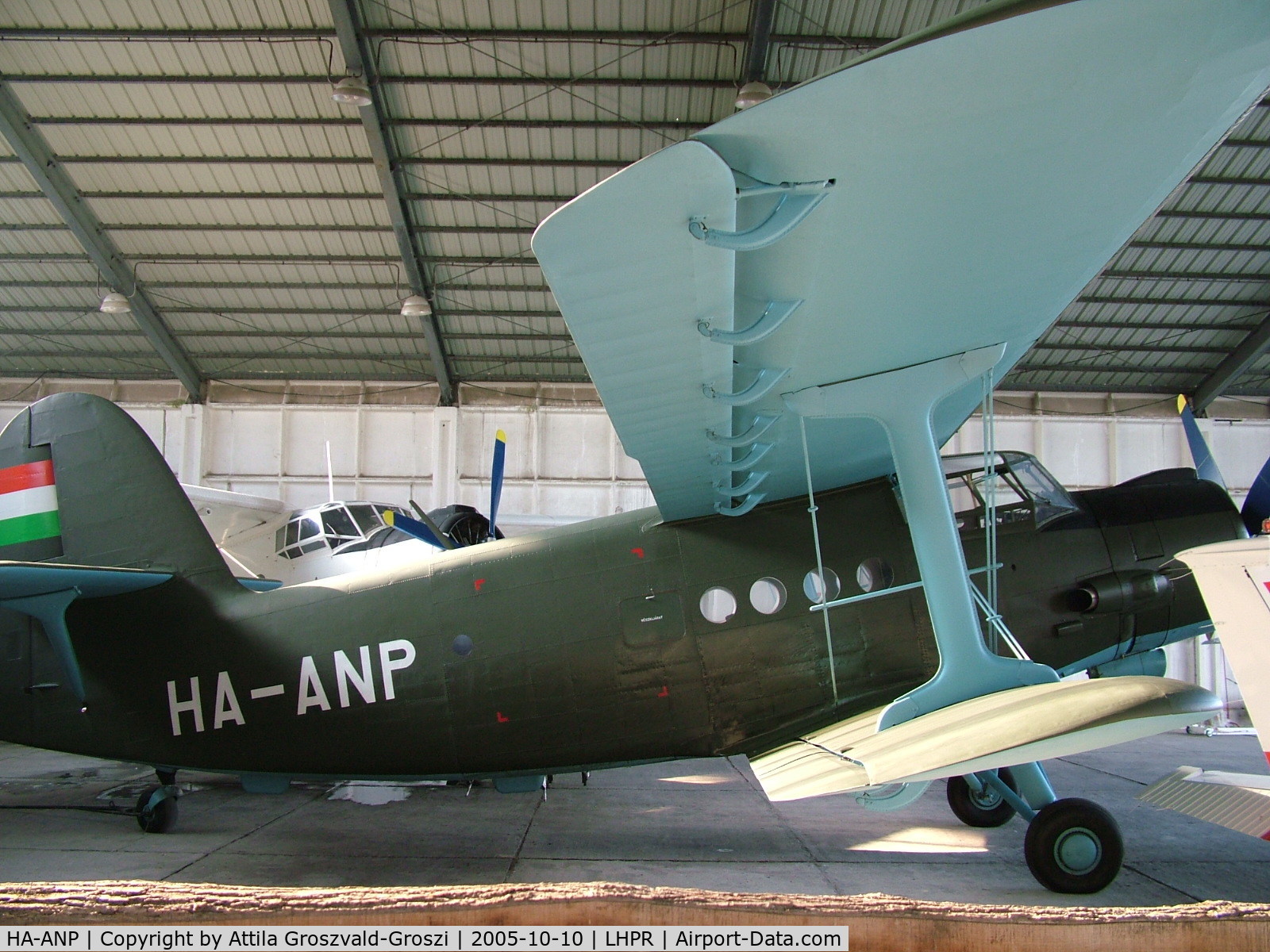 HA-ANP, 1987 PZL-Mielec An-2TD C/N 1G224-09, Per Airport, LHPR-Hungary - Hangar