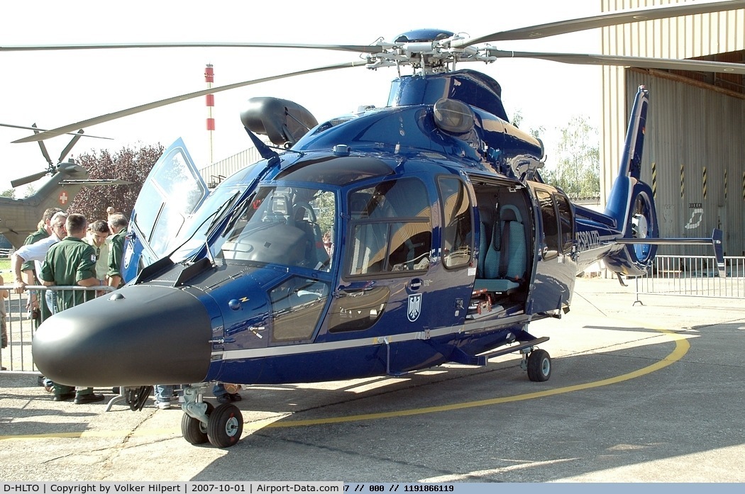 D-HLTO, Eurocopter EC-155B-1 C/N 6663, EC-155