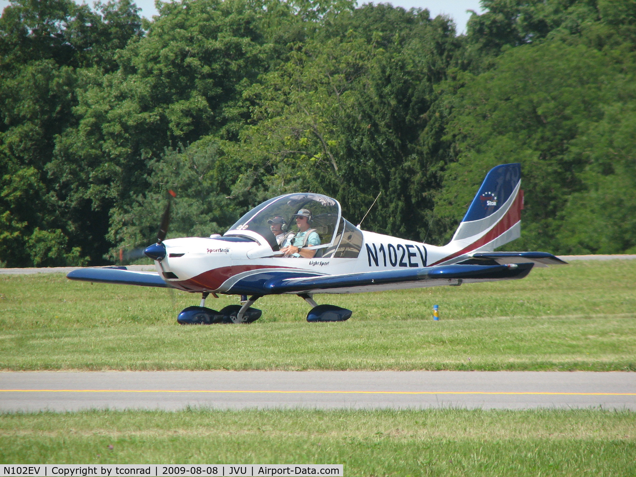 N102EV, 2008 Evektor-Aerotechnik Sportstar Plus C/N 2008-1102, at Queen City