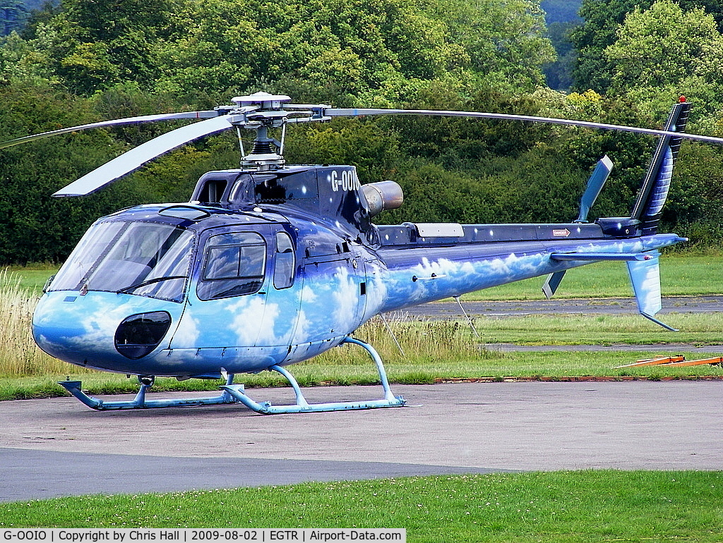 G-OOIO, 2001 Eurocopter AS-350B-3 Ecureuil Ecureuil C/N 3463, owned by Pink Floyd drummer, Nick Mason