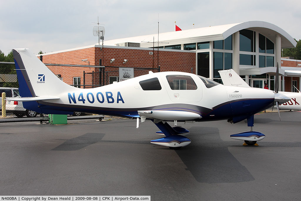 N400BA, 2008 Cessna LC41-550FG C/N 411054, Horizon Aircraft Sales & Leasing's 2008 Cessna Corvalis TT N400BA parked on the ramp.