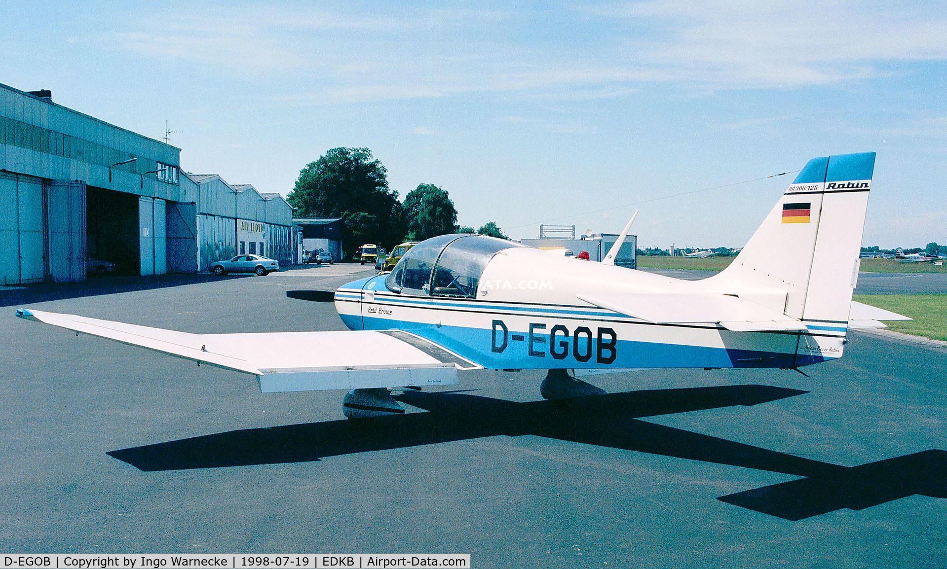 D-EGOB, CEA DR 315 C/N 0662, CEA DR.315 (DR.300/125) Petit Prince at Bonn-Hangelar airfield