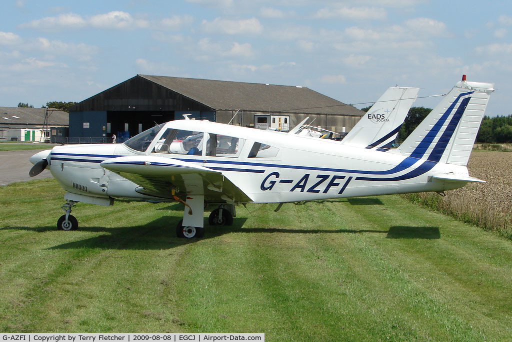 G-AZFI, 1971 Piper PA-28R-200 Cherokee Arrow C/N 28R-7135160, Resident at Sherburn