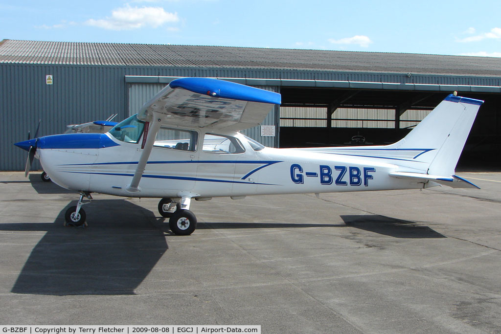 G-BZBF, 1974 Cessna 172M Skyhawk C/N 17262258, Resident at Sherburn