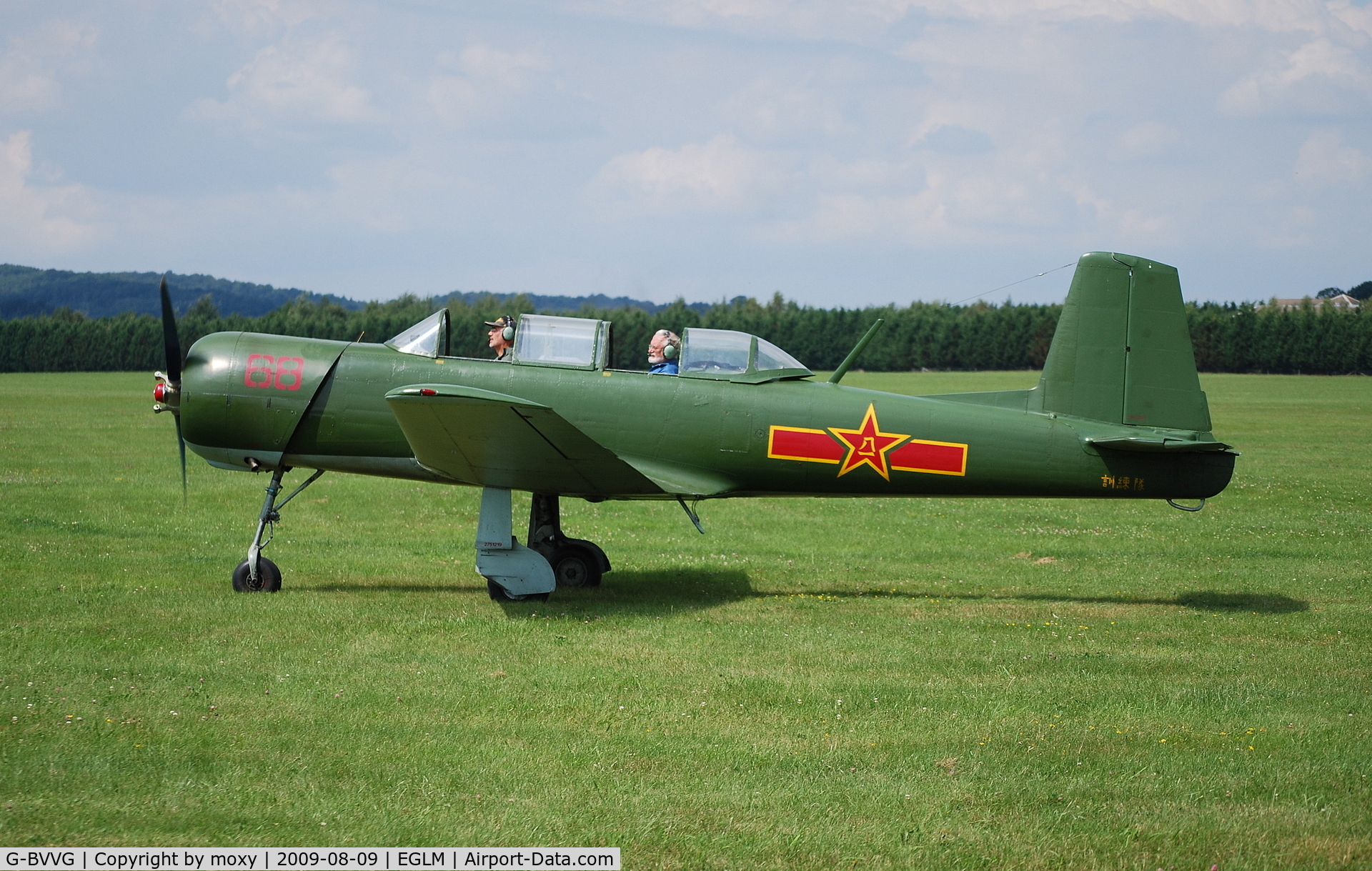 G-BVVG, 1966 Nanchang CJ-6A Chujiao C/N 2751219, Nanchang CJ-6A at White Waltham