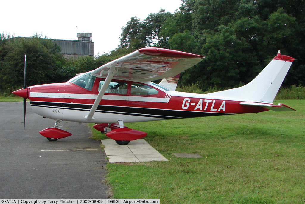 G-ATLA, 1966 Cessna 182J Skylane C/N 182-56923, Cessna 182J at Leicester