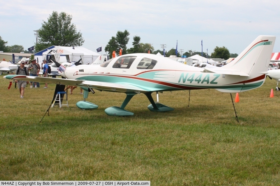 N44AZ, 2003 Lancair ES C/N ES-089-FB, Airventure 2009 - Oshkosh, Wisconsin