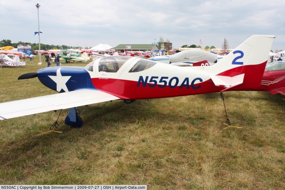 N550AC, 2005 Glasair II RG C/N 2459, Airventure 2009 - Oshkosh, Wisconsin