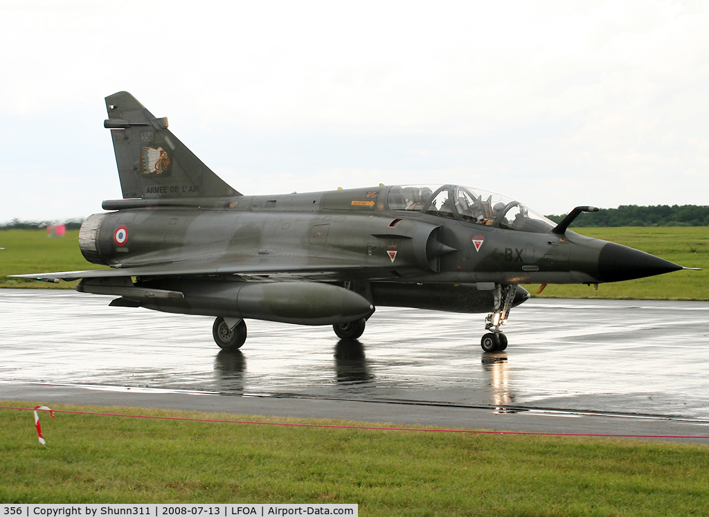 356, Dassault Mirage 2000N C/N 326, Used as a demo during LFOA Airshow 2008