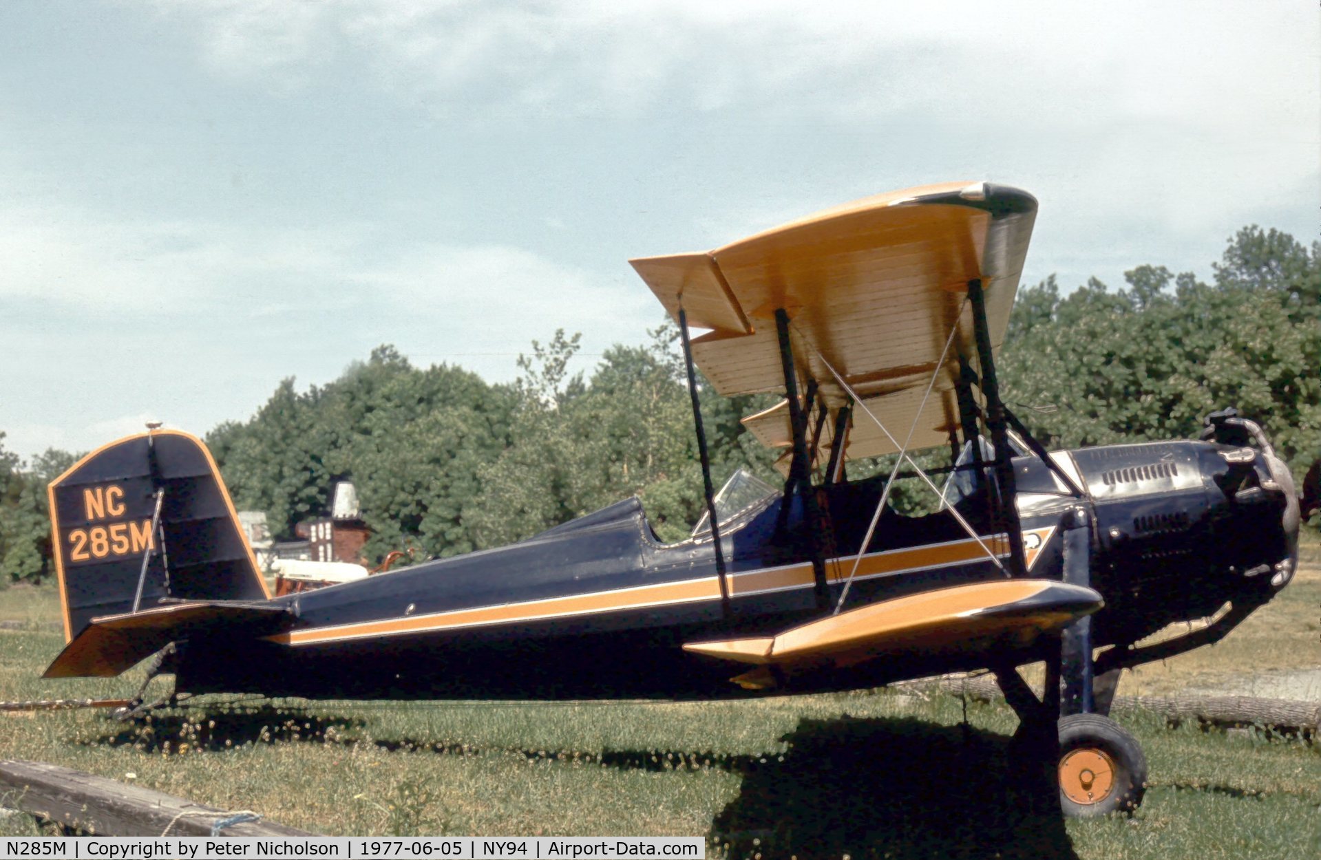 N285M, 1929 Spartan C3-165 C/N 120, The Rhinebeck Collection Spartan as NC285M in the Summer of 1977.