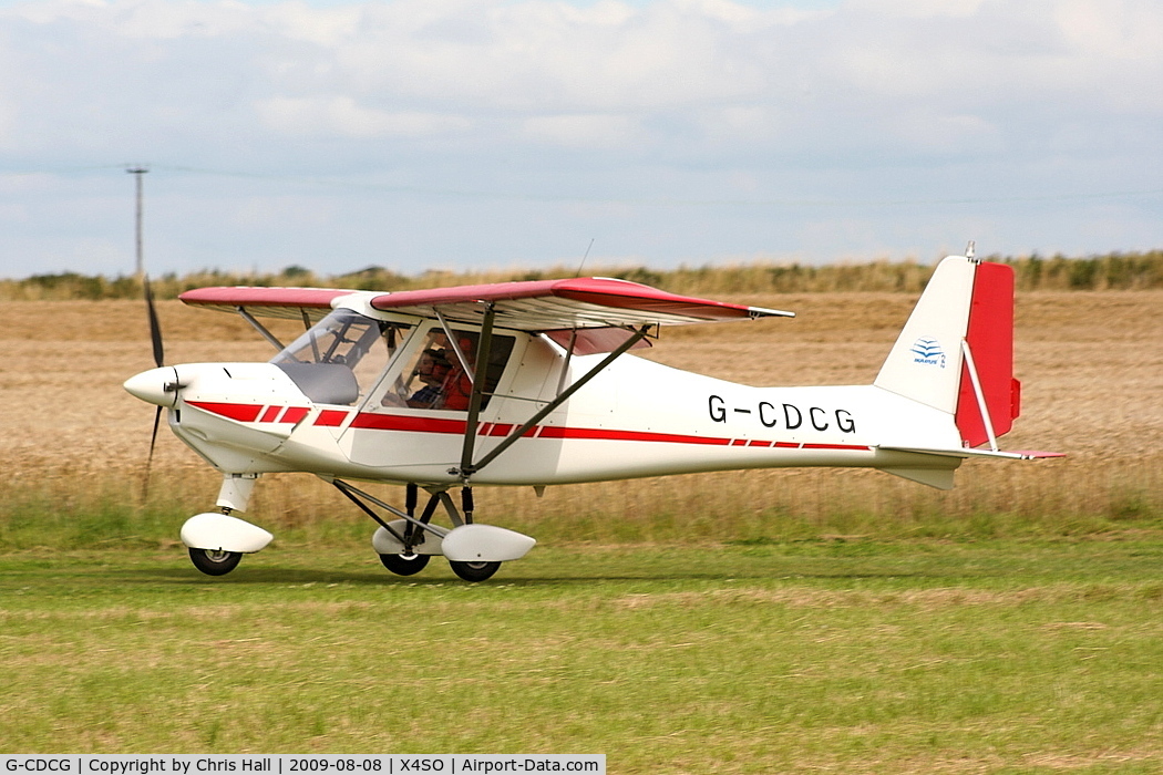 G-CDCG, 2004 Comco Ikarus C42 FB UK C/N PFA 322-14281, Ince Blundell flyin