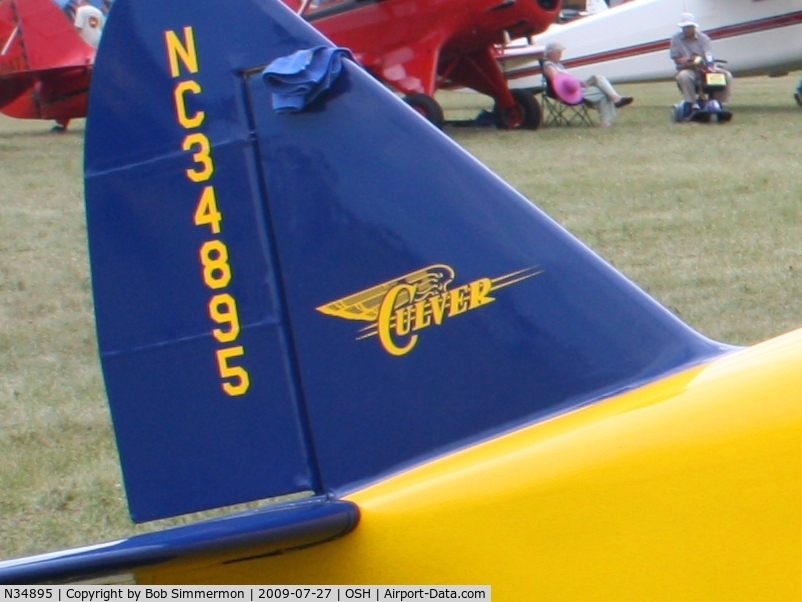 N34895, 1941 Culver LFA C/N 302, Airventure 2009 - Oshkosh, Wisconsin