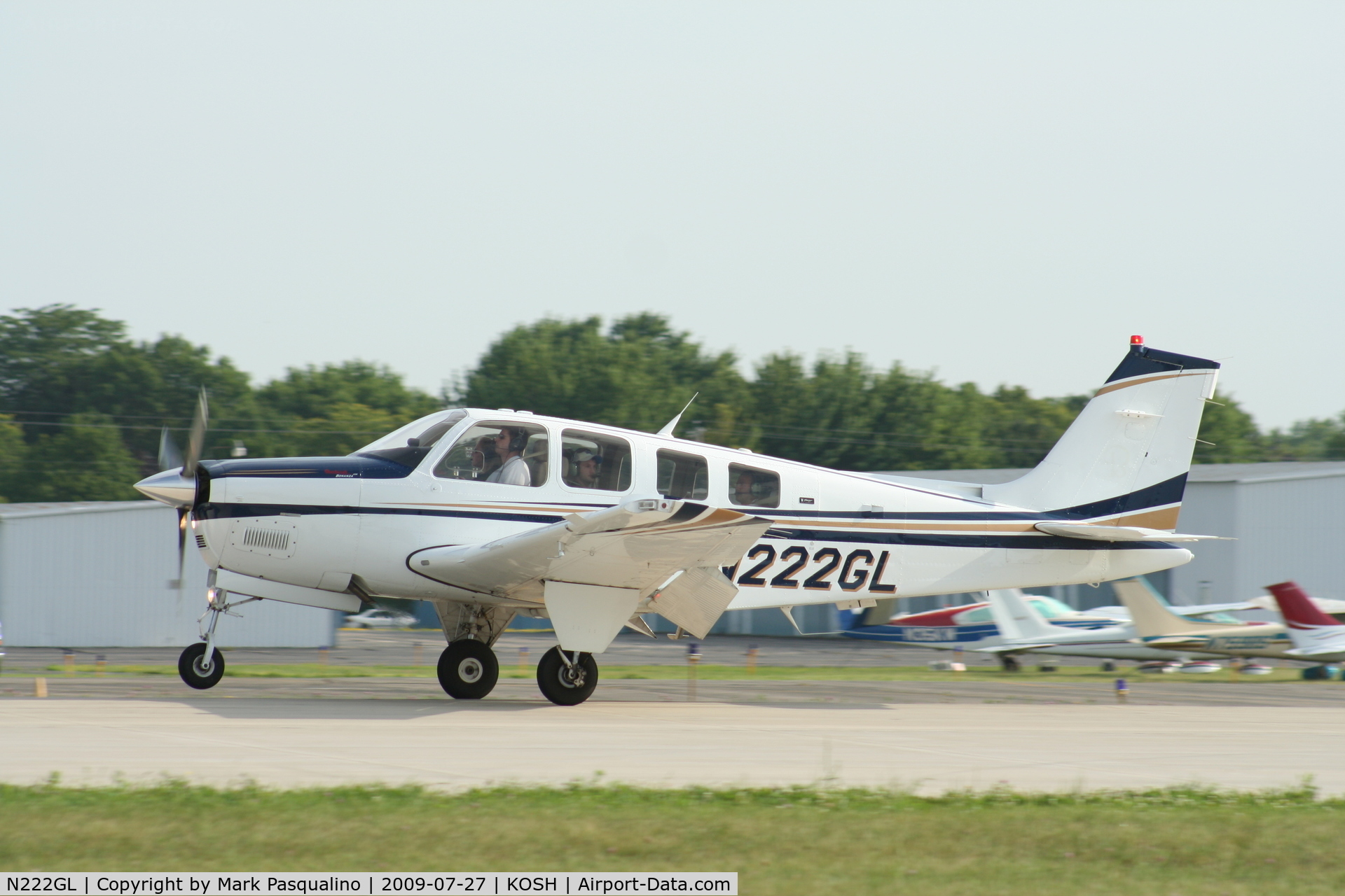 N222GL, 2007 Raytheon Aircraft Company G36 C/N E-3763, Beech G36
