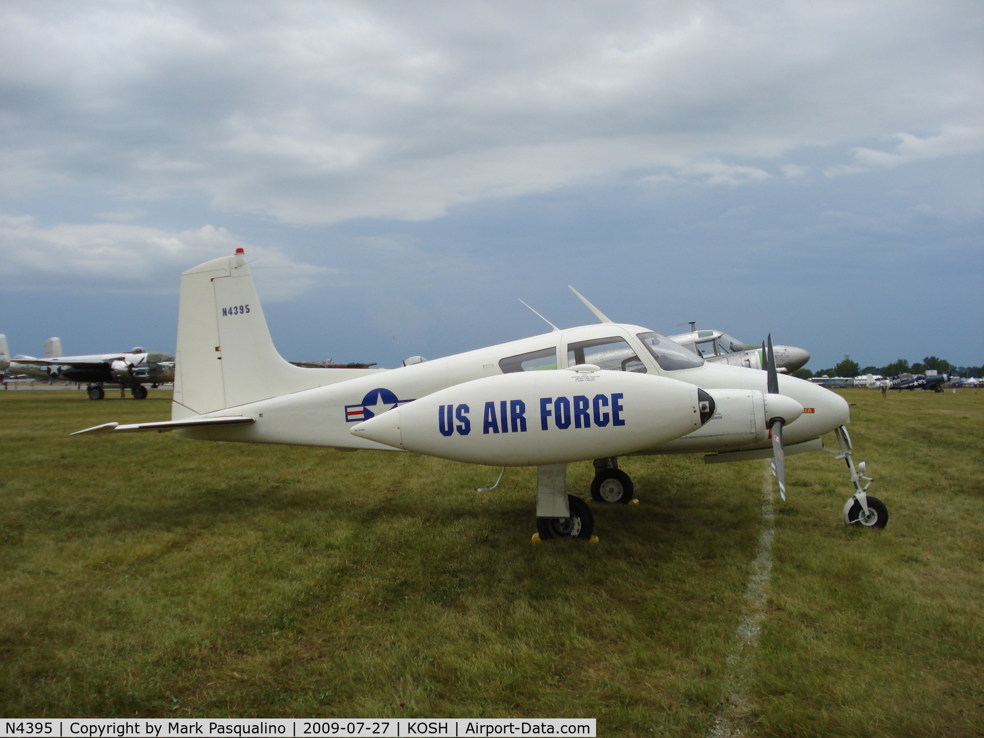 N4395, 1958 Cessna U-3A Blue Canoe (310A) C/N 38114, Cessna 310A