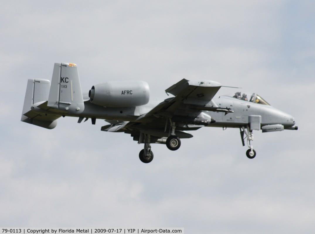 79-0113, 1979 Fairchild Republic A-10C Thunderbolt II C/N A10-0377, A-10A Warthog