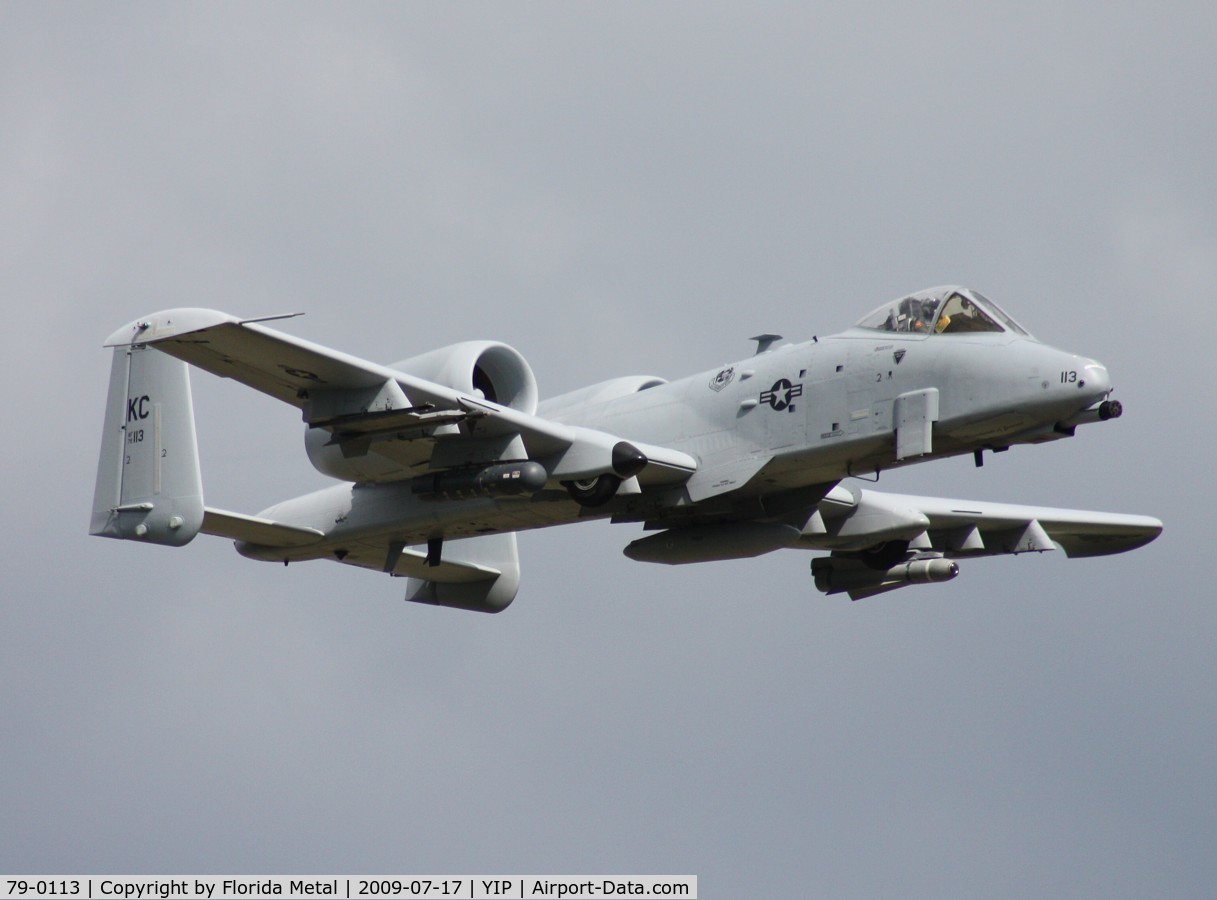 79-0113, 1979 Fairchild Republic A-10C Thunderbolt II C/N A10-0377, A-10A Thunderbolt II