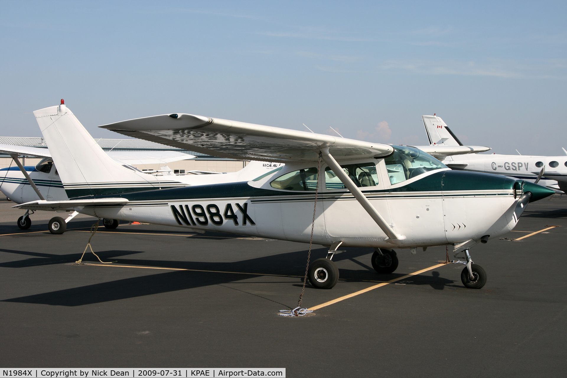 N1984X, 1965 Cessna 182H Skylane C/N 18256084, KPAE