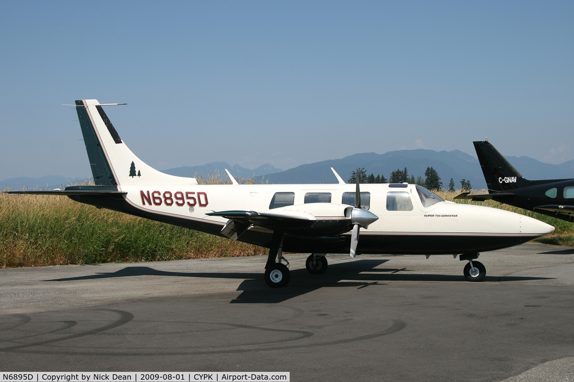 N6895D, 1981 Piper Aerostar 602P C/N 62P09148165040, CYPK