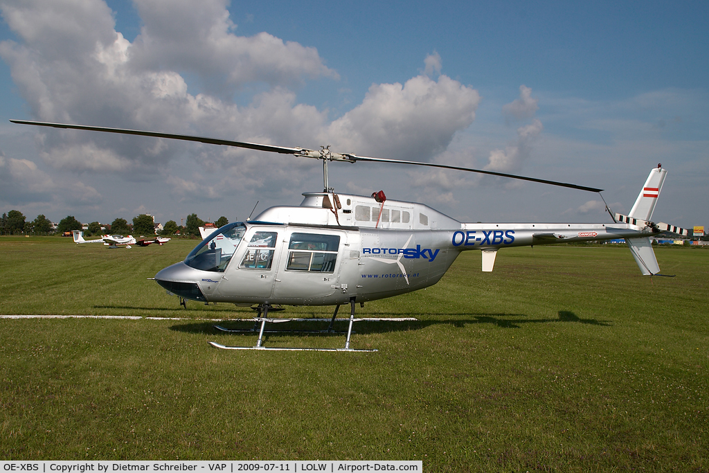 OE-XBS, Agusta AB-206B JetRanger II C/N 8403, Rotor Sky Bell 206