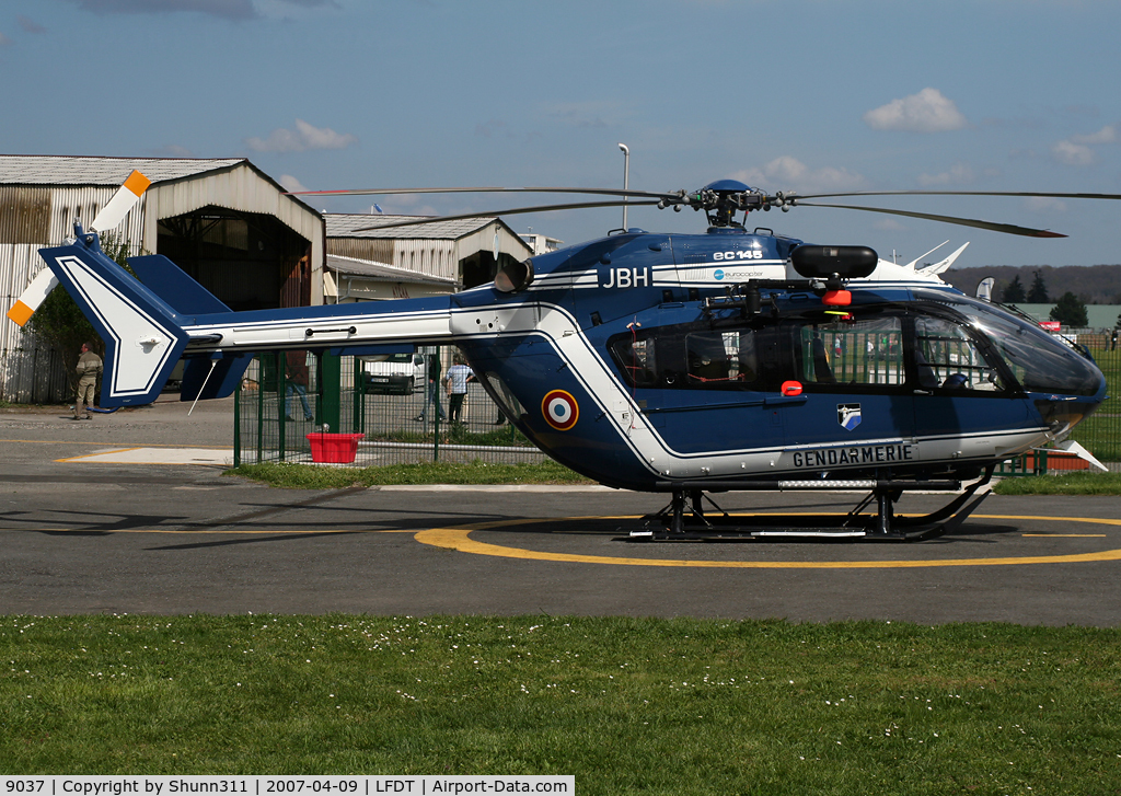9037, 2005 Eurocopter-Kawasaki EC-145 (BK-117C-2) C/N 9037, Parked and waiting a new rescue flight...